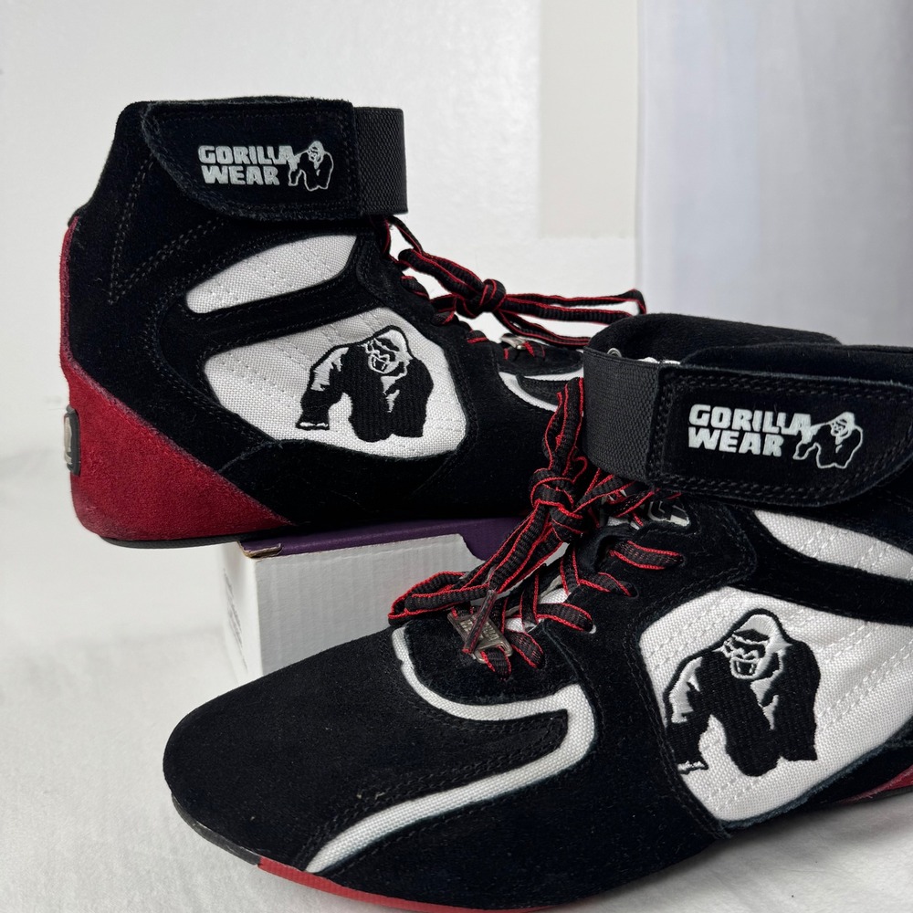 Limited Edition Gorilla Wear Chicago High Top Shoes Crossfit Bodybuilding Sz 6.5 - Picture 2 of 8